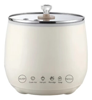 Panela Elétrica Arroz Caldos Legumes Macarrão Cerâmica 1,8l