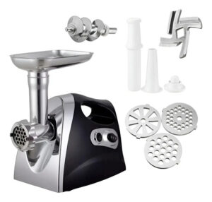 Moedor De Carne Elétrico Potente Mói 2kg Por Minuto + Funil Para Embutidos 2800w